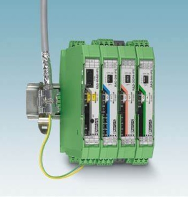 NS 35/7.5 or NS 32 Phoenix Contact 2865599 Sensor HART Multiplexer Protocol Type HART