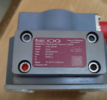 MOOG G761-3034B Electro Hydraulic Servo Valve Delivery Via DHL