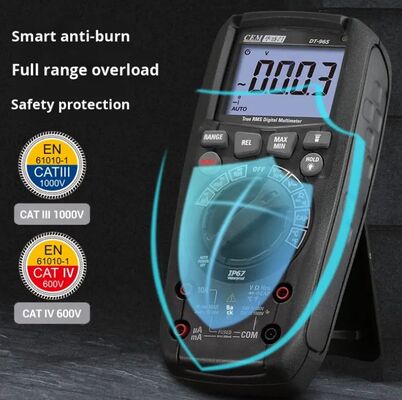 New Original CEM DT-965 True RMS Multimeter, Automatic Range Digital Multimeter in Stock
