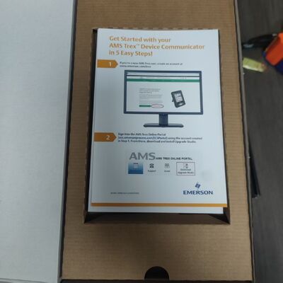 Hart Field Communicator with 128 MB Flash, Rechargeable Li-Ion Battery, and IP67 Protection for Industrial Use