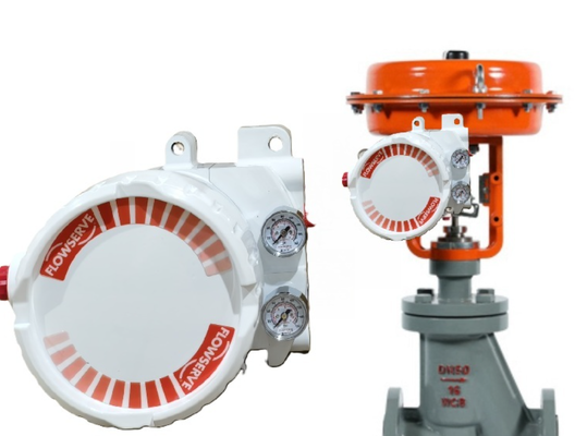 Flowserve Logix 420 Smart Valve Controller Customized Pneumatic Control Valve With the optional LCD screen