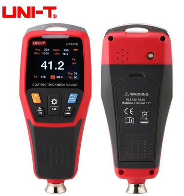 UT343E UNI-T Coating Thickness Gauge 0-2000um Car Film Paint Thickness Tester TFT Screen Display With Blvetooth
