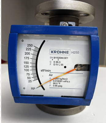 H250-RR-M9 Krohne  Variable Area Flowmeter for Liquid/Gas   KROHNE H250 Flow Meter H250/RR/M9/K2