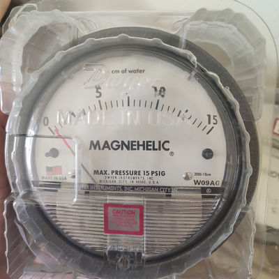 Differenzdruck-Manometer Dwyer 0-15cm Magnehelic Dwyer-Reihe 2000