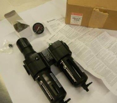 Norgren C73H-4AK-QP3-RMG-QPN Filter Regulator Lubricator 1/2NPT, MAN DRAIN, 40MIC,150PSI,GAUGE,EXCELON