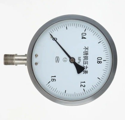 MC Y250BF 0-60mpa Differential Pressure Gauge For Oil Water Air