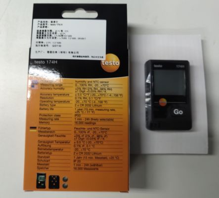 Testo 174H Digital Temperature And Humidity Mini Data Logger Order-Nr. 0572 6560 Testo174H Data Logger