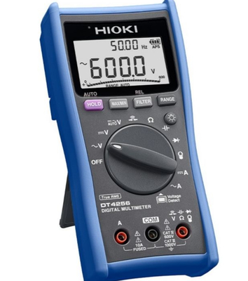 Hioki DT4281 Digitales Multimeter 1000 V Gleichspannung Wechselstrom Wasserdicht