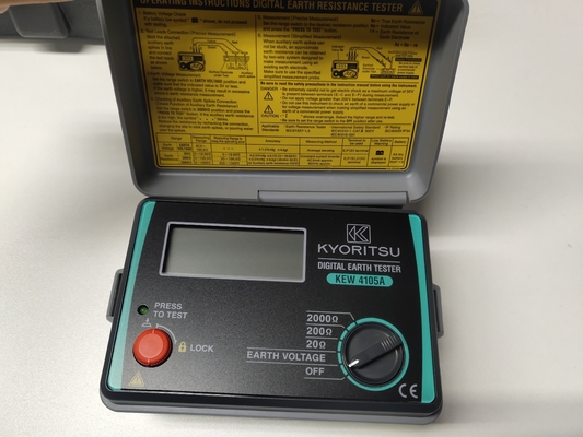 Kyoritsu KEW 4105A Digitales Erdwiderstandsmessgerät Hochpräzisionsmesser für Feldgebrauch