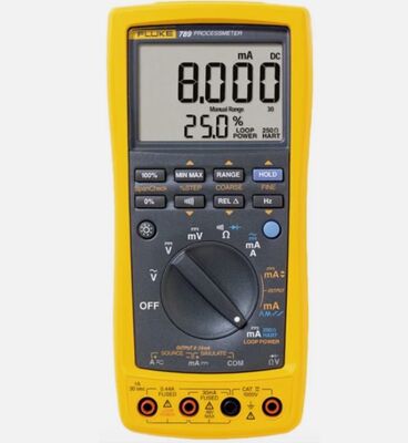 Fluke 789 ProcessMeter Digital Multimeter Loop Calibrator W/ Leads -Calibrated