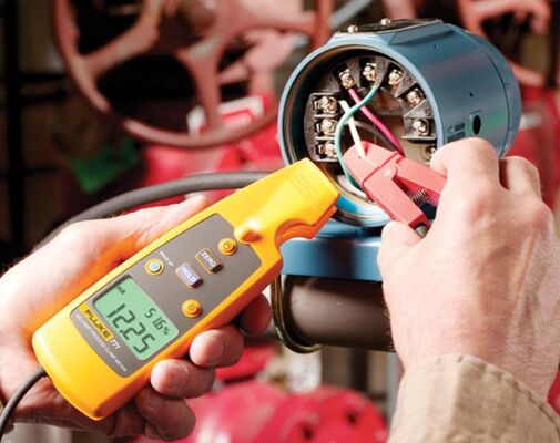 Fluke 771 Milliamp Process Clamp Meter, Detachable Clamp, 0.01 mA Resolution