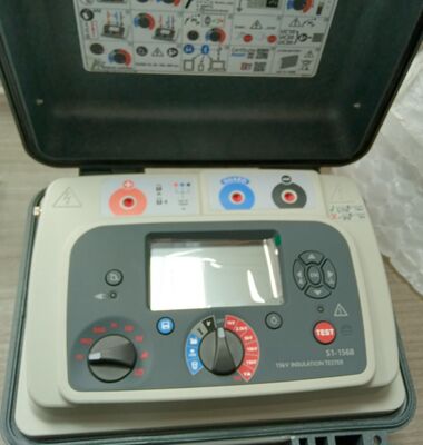 Megger S1-1568 Insulating Resistor Meter with 24 V Testing Voltage > 10 MΩ Insulation Resistance and ±(0.01% + 1) Accuracy
