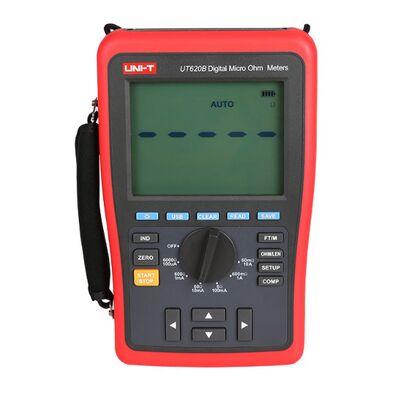 UNI-T UT620B Digitales Mikro-Ohm-Meter mit 60000 Anzeigen, 1000 Datenspeichern und wiederaufladbarer Li-Ionen-Batterie