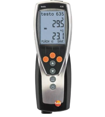Testo 635-2 Digital Thermahygrometer Temperature Humidity Meter USB ABS Dew Point Pressure Measurement OEM Customizable