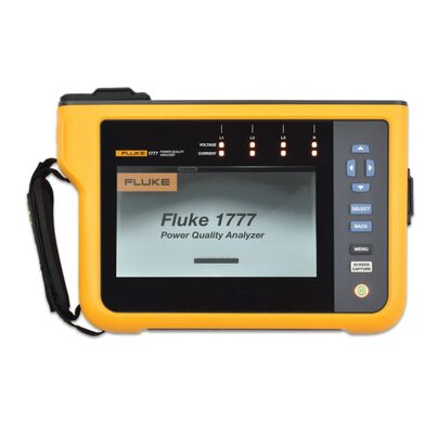 Fluke 1777 Dreiphasen-Netzanalysator mit 1000 V CAT III/600 V CAT IV Sicherheit, 24-Bit synchroner Abtastung und 8 kV Transienten-Erfassung