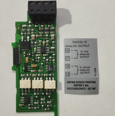 brand Red Lion Controls PAXCDL10  Mfg Card, 50 V, PAX Series,0 to 20 mA