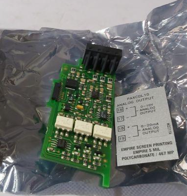 brand Red Lion Controls PAXCDL10  Mfg Card, 50 V, PAX Series,0 to 20 mA