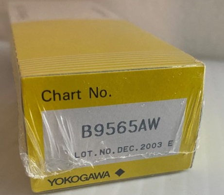 YOKOGAWA Instrument recording paper B9565AW Foldable long 0-100 Temperature instrument recording paper 114*40
