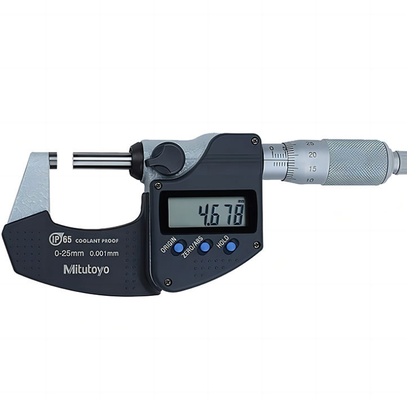 Mitutoyo High Precision Portable Digital Micrometer in Stock Japan Ratchet Origin 293-243-30 Measuring Range 75-100mm