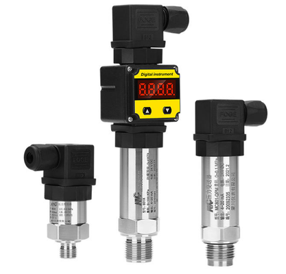 MC MC801-QPM Pressure Transmitter Digital Display Diffusion Silicon Compact Water Pressure Gas Hydraulic 4-20mA High Precision