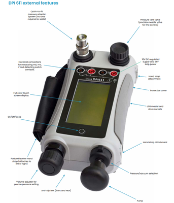 New original hand-held pressure calibrator Druck DPI611-07G available for short-term delivery
