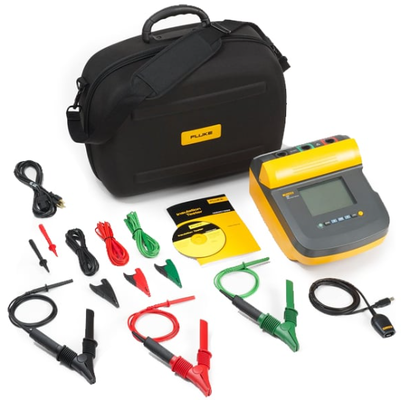 Fluke 1555 FC 10 kV Insulation Tester with High Accuracy Insulation Resistance Measurement