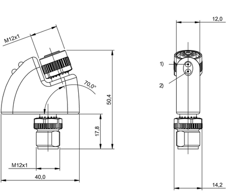 Balluff Signal converters BNI004E ,BNI IOL-724-000-K023,18...30.2 VDC