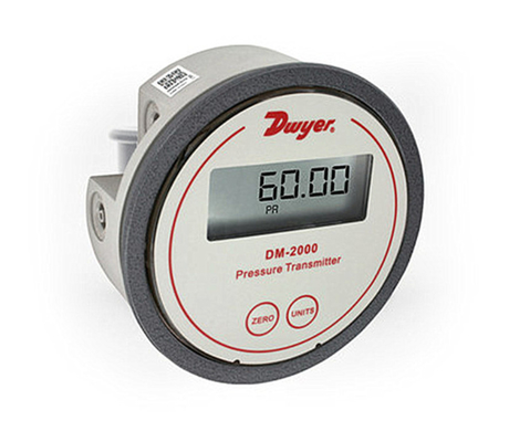 DM-2012-LCD Digital Manometer-Genauigkeit 1% Rumpfstation bei 70 Fahrenheits-Grad